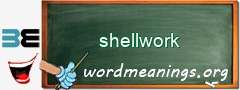 WordMeaning blackboard for shellwork